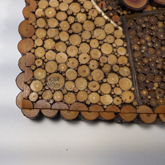 Modern Wall Art made of Branches & Twigs Mosaic Guizhou China government gift - Picture 4 of 9